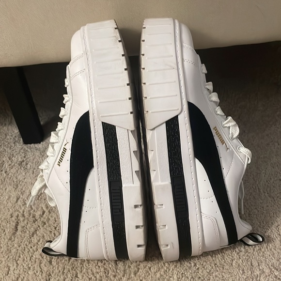 Puma Mayze Platform Sneakers worn 2x - Picture 4 of 6